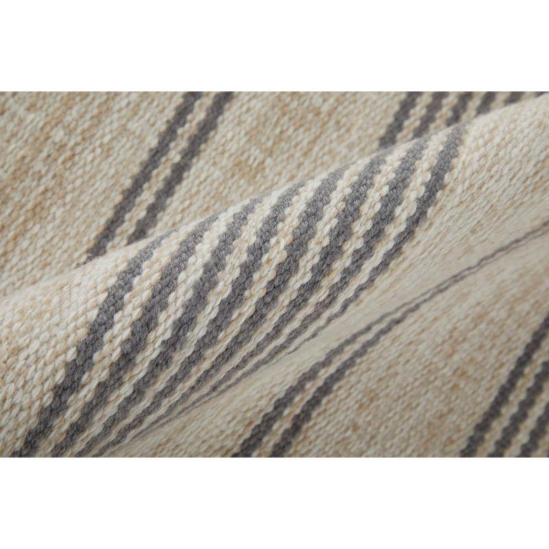 Duprine Transitional Stripes Indoor/Outdoor Area Rug