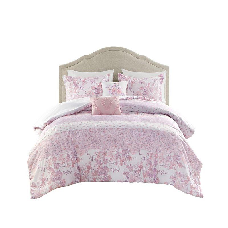 Intelligent Design Floral Paisley Comforter Set