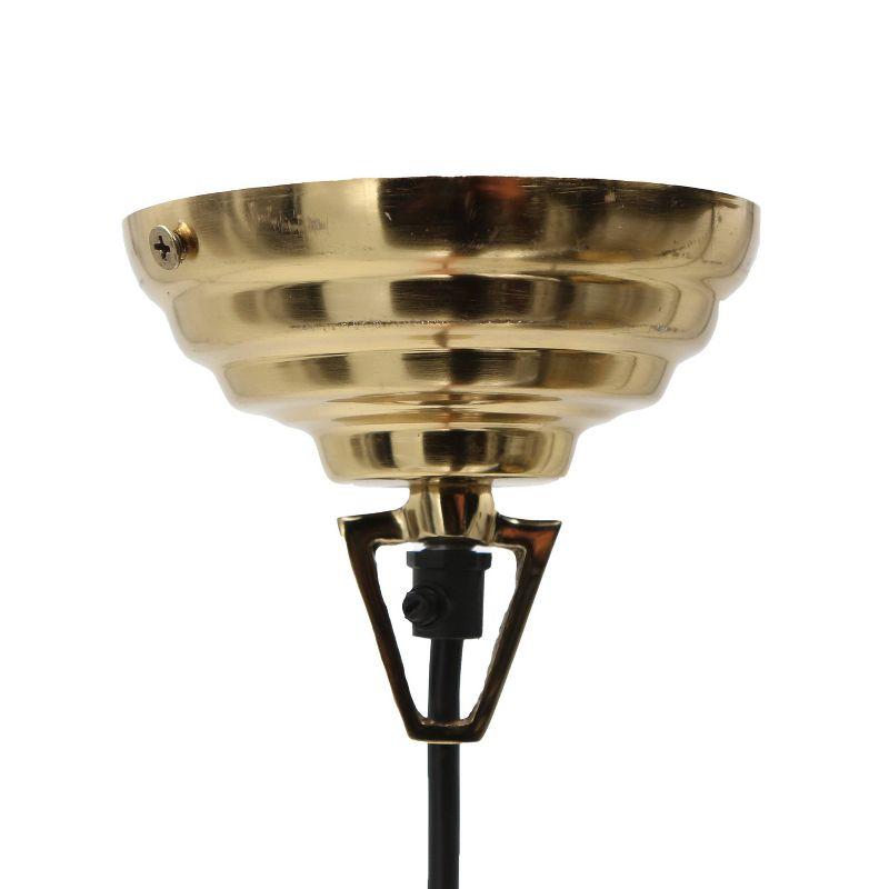 16" Metal Ford Lantern Pendant - River of Goods: UL Listed, Adjustable Height, Ceiling Lamp with E26 Socket