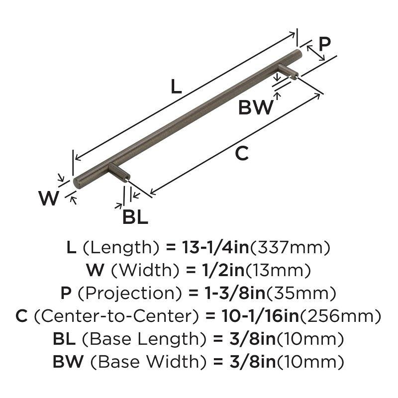 Wayfair Basics® Bar Pulls 10 1/16" Center to Center Bar Pull