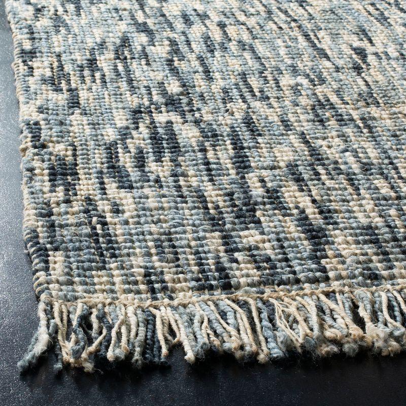 Natural Fiber NF869 Hand Woven Area Rug - Blue/Ivory - 8'x10' - Safavieh.