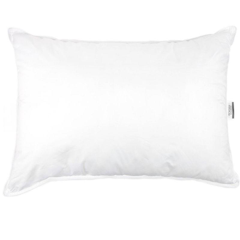 2 Pack Medium Hotel Style Down Alternative Bed Pillow - Queen | BOKSER HOME