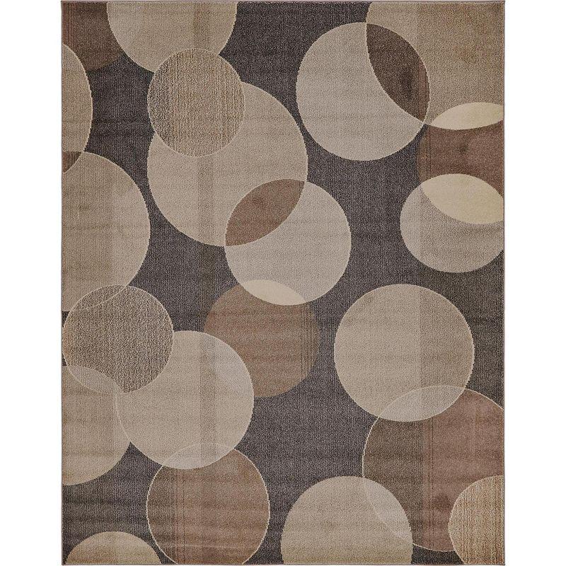 Unique Loom 8' 0 x 10' 0 Gray Chromatic Seaside Area Rug