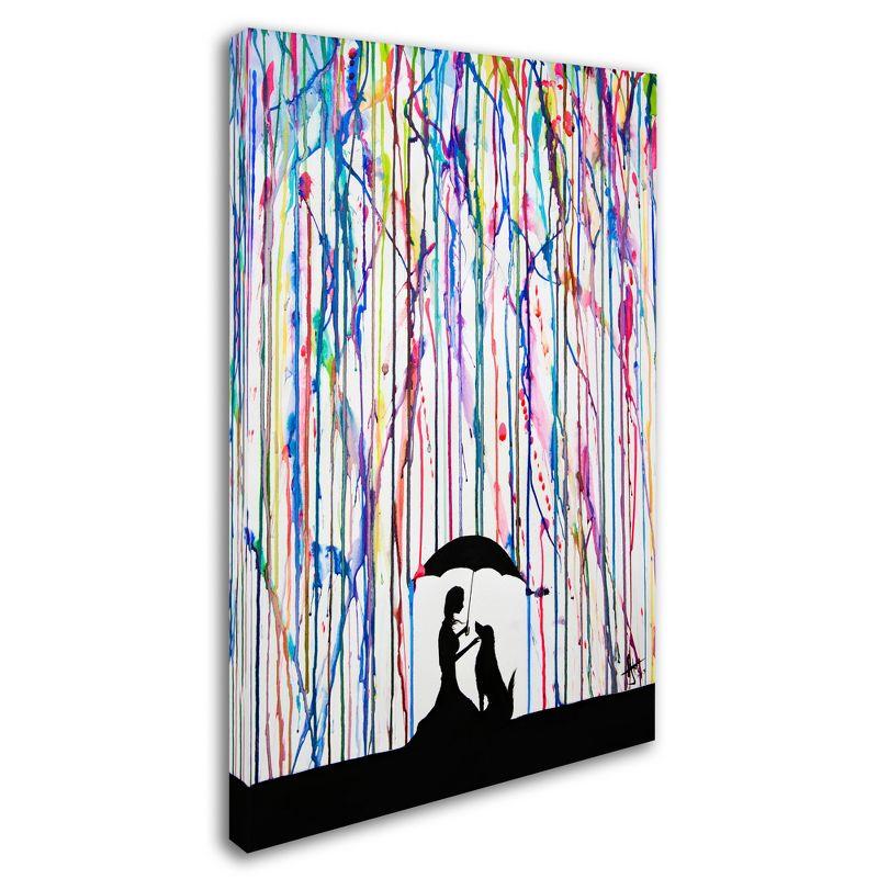 Trademark Fine Art Marc Allante " Sempre " by Marc Allante Painting Print