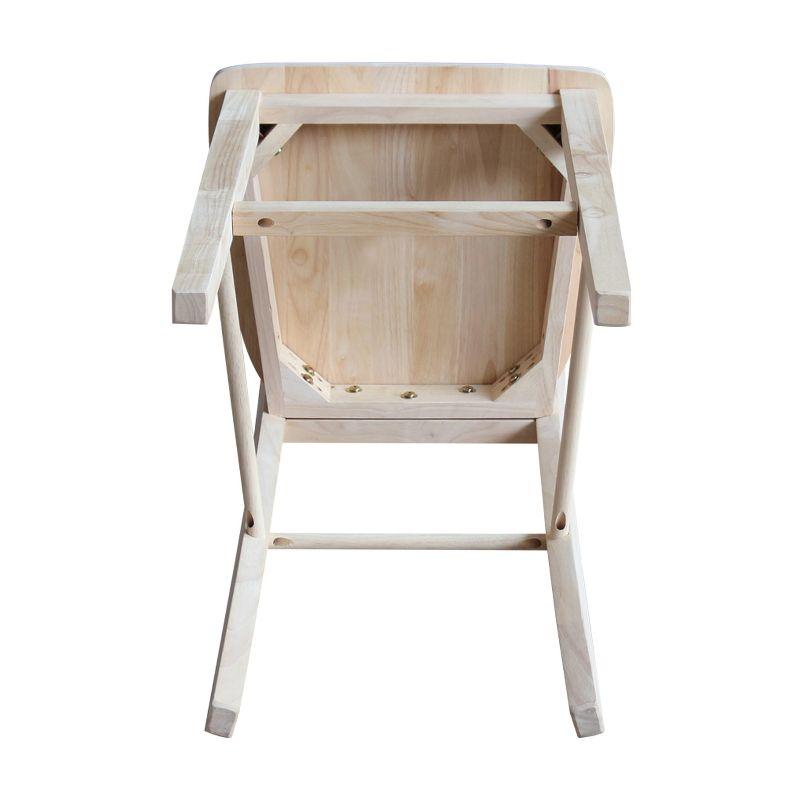 International Concepts Madrid Bar Height Stool - 30 inches Seat Height