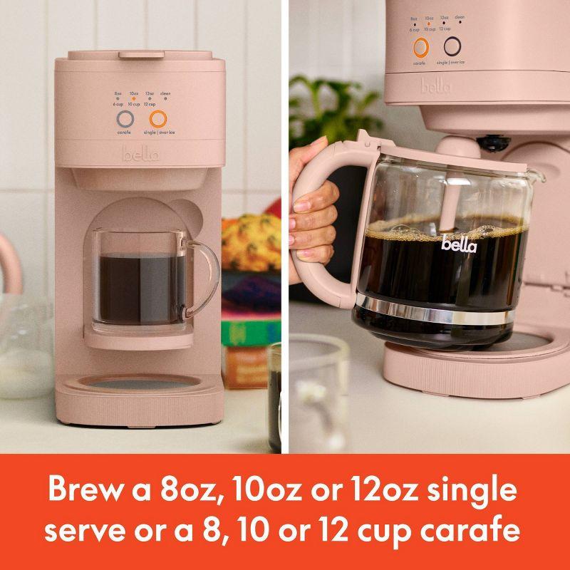 bella VersaBrew 2-in-1 Coffee Maker Blossom