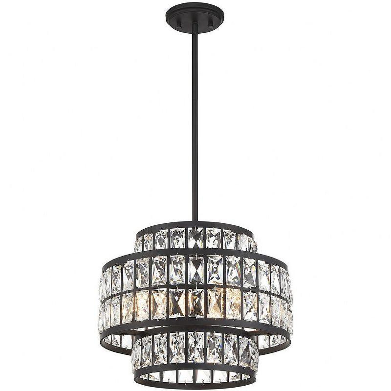 Savoy House Renzo 3 - Light Pendant in  Matte Black