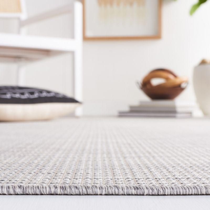Martha Stewart Hampton - MSR4490 - Indoor Power Loomed Area Rugs - Ivory - 6'5"x6'5"