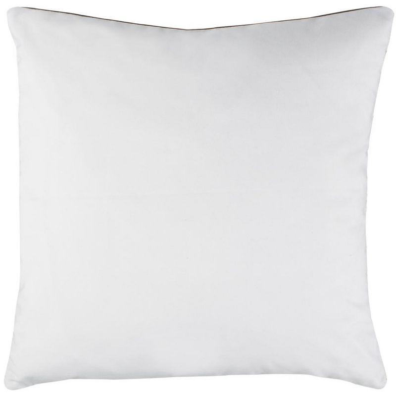 North Pillow - Green/White - 18"X18" - Safavieh