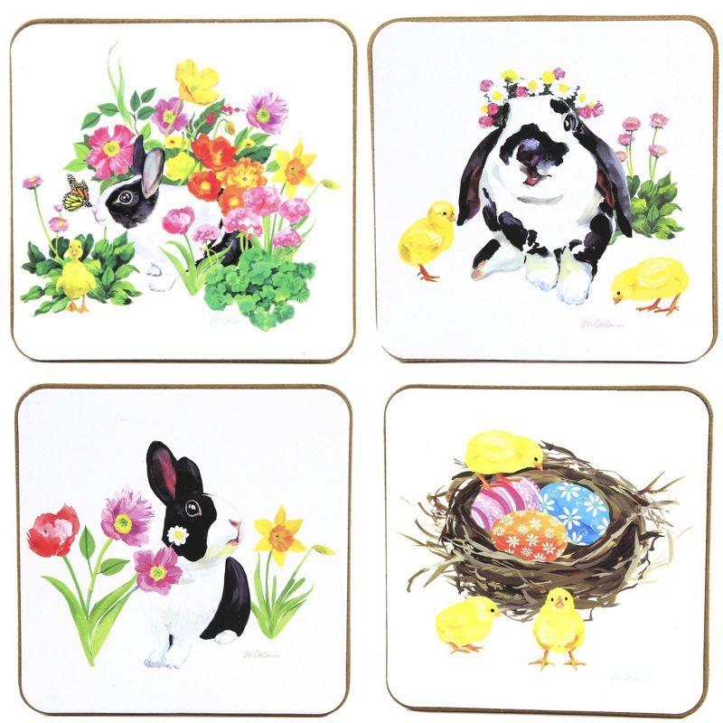 The Holiday Aisle® Easter Garden Coasters Set Of 4