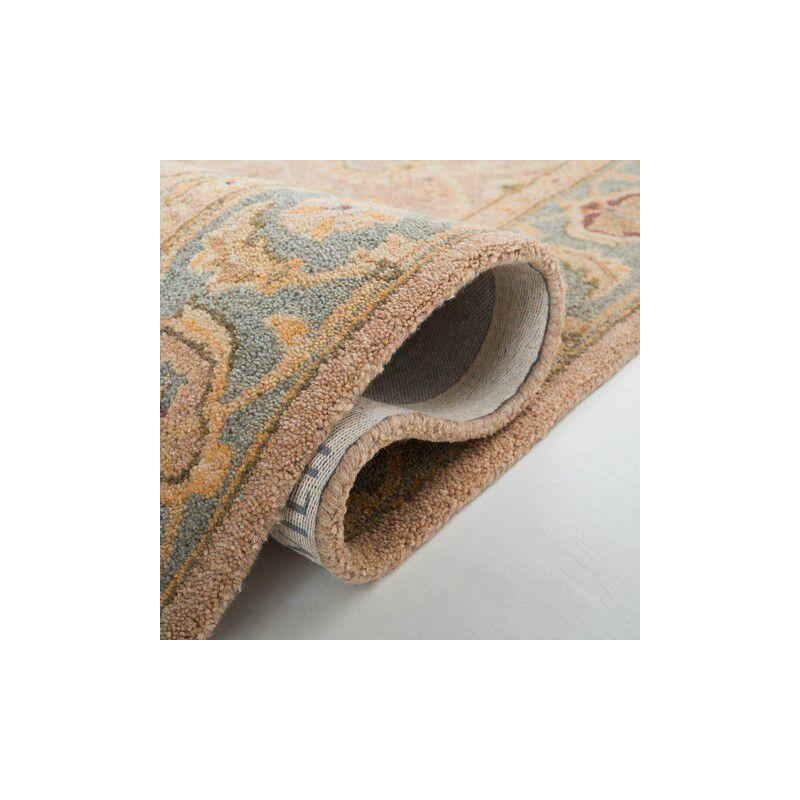 Anatolia AN549 Hand Tufted Indoor Area Rug - Brown/Blue - 9'x12' - Safavieh