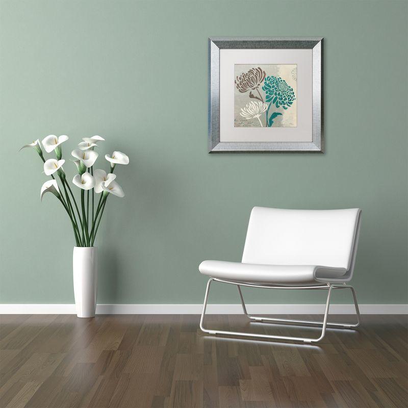 Trademark Fine Art " Chrysanthemums II " by Wellington Studio