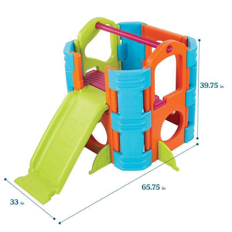 ECR4Kids ECR4Kids Activity Park Indoor and Outdoor Playset, Play Structure, Vibrant
