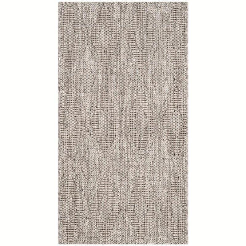 Davy Geometric Beige Indoor / Outdoor Area Rug