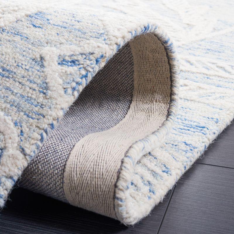 Jardin JAR727 Hand Tufted Area Rug - Blue/Ivory - 4'x6' - Safavieh.