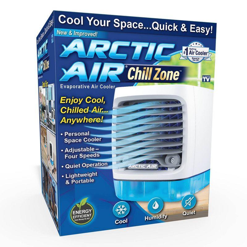 Arctic Air Chill Zone Portable White Evaporative Cooler