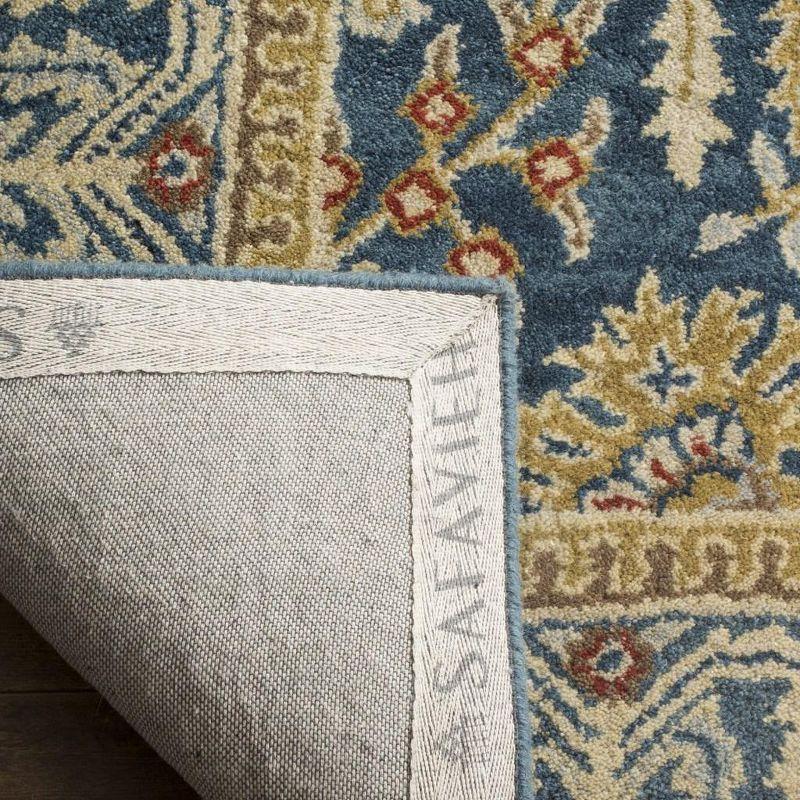 Antiquity AT64 Hand Tufted Accent Rug - Dark Blue/Multi - 2'3"x4' - Safavieh.