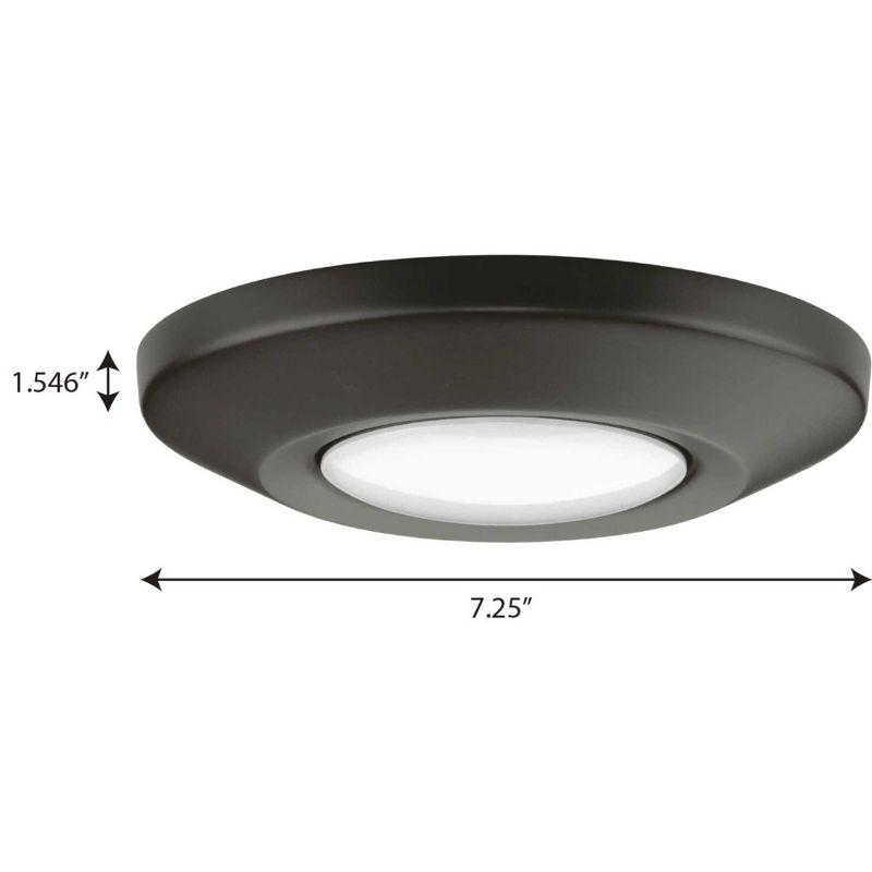 Progress Lighting, Intrinsic Collection, 1-Light, Surface Mount, Antique Bronze, Modern LED Downlight