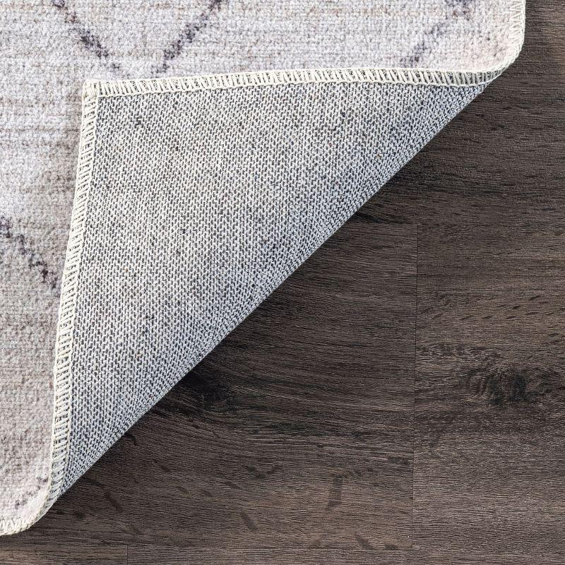 Nuloom Regan Modern Geometric Machine Washable Indoor Area Rug