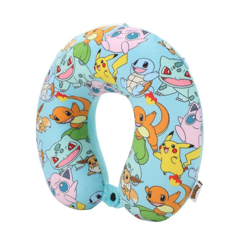 Pokemon Pikachu 2-Piece Eye Mask & Neck Pillow Travel Set