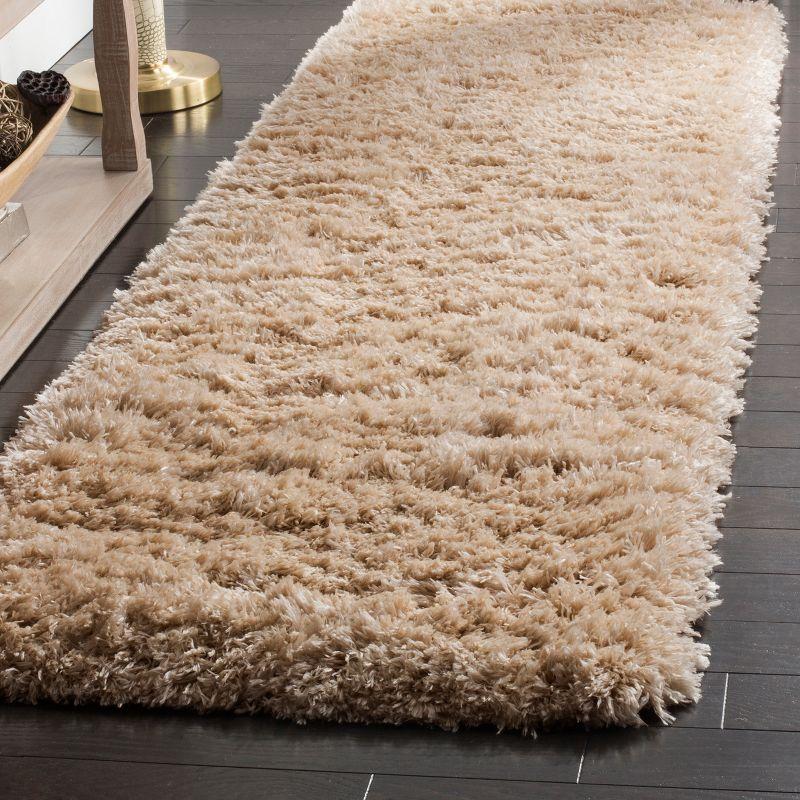 Polar Shag PSG800 Power Loomed Area Rug  - Safavieh