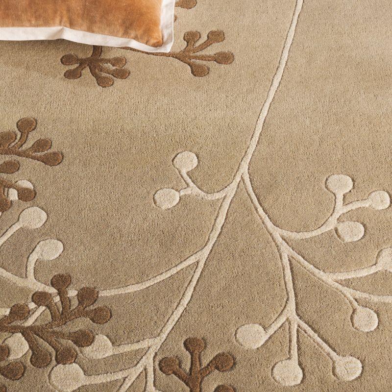 Soho SOH305 Hand Tufted Indoor Area Rug - Sage - 7'6"x9'6" - Safavieh