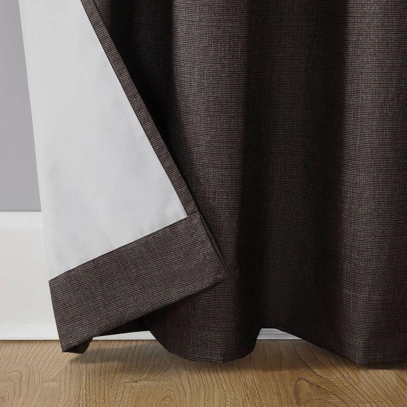 Sun Zero Blackout Duran Thermal Insulated Grommet Curtain Panel