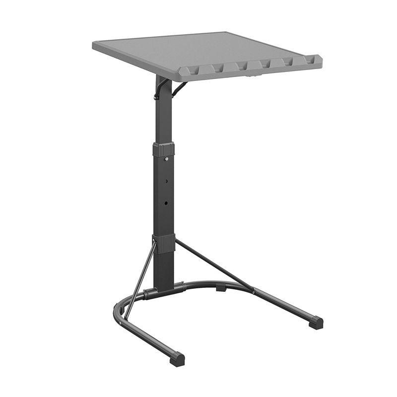 Gray Adjustable Height Folding Activity Table with Steel Frame