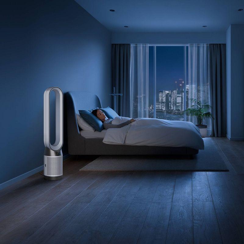 Dyson Purifier Cool Gen1 TP10: HEPA Air Purifier & Fan, 10 Settings, Captures Allergens, White/Nickel, Electric, 2-Year Warranty