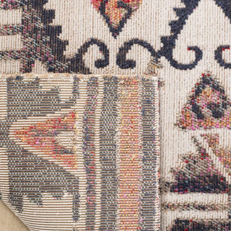 Montage MTG236 Power Loomed Indoor/Outdoor Area Rug - Rust/Multi - 8'x10' - Safavieh.