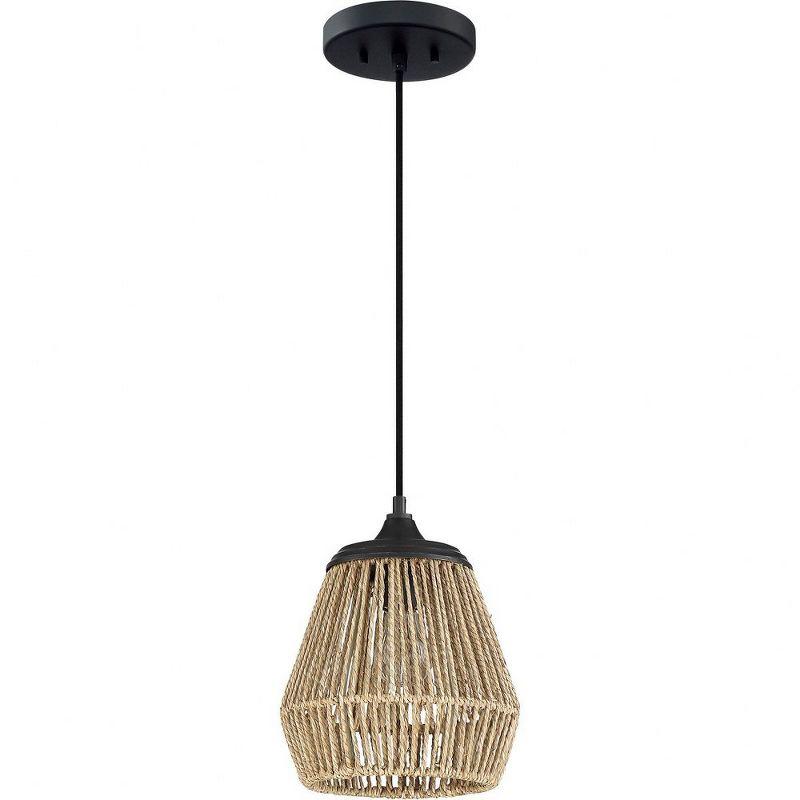 Quoizel Lighting Romain 1 - Light Pendant in  Earth Black