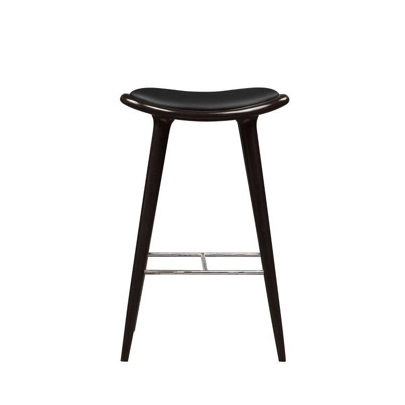 Lucio Oval Backless Wood Barstool - Boraam