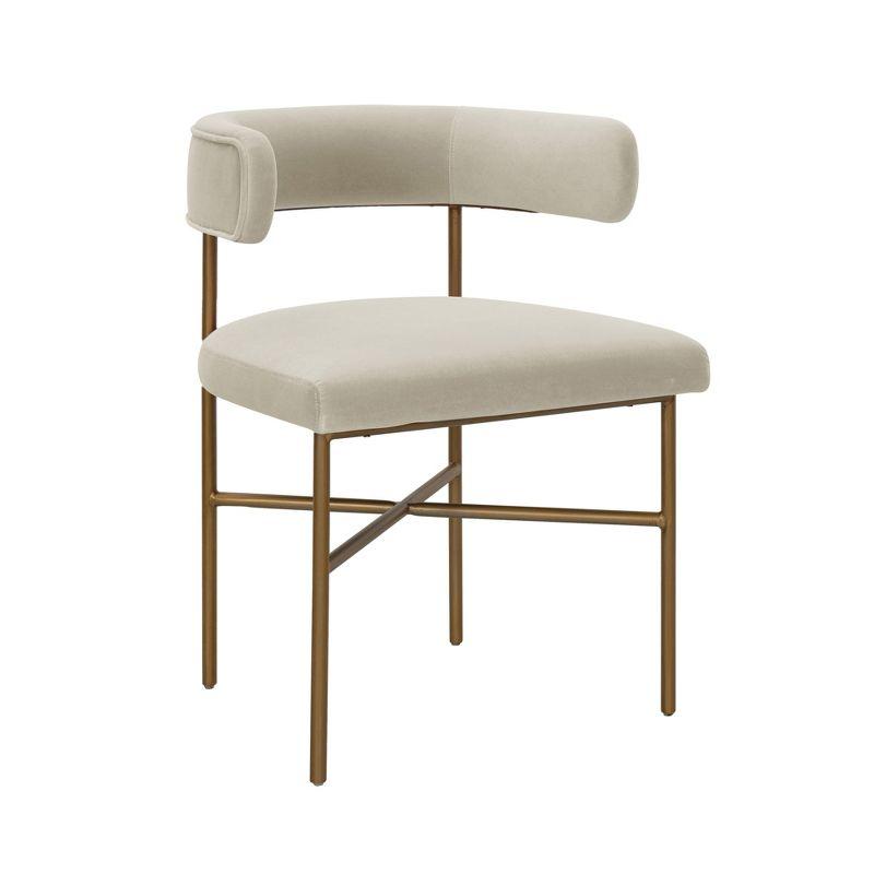Berlinda 19.7'' H Velvet Upholstered Armchair