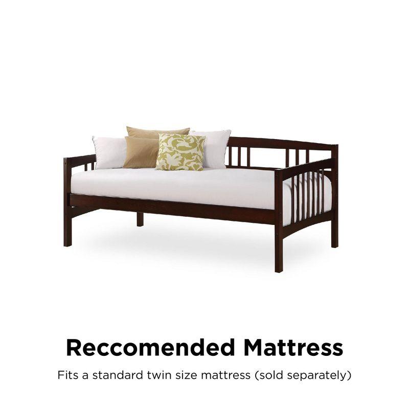 DHP Kayden Wood Daybed with Slats