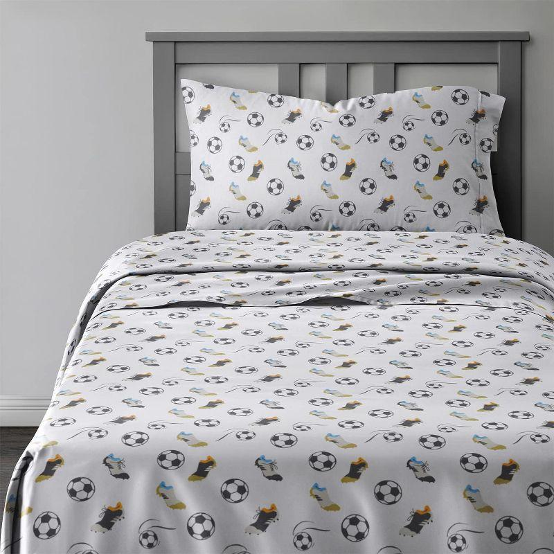 Kids 4 Piece Microfiber Sheet Set - CGK Linens.