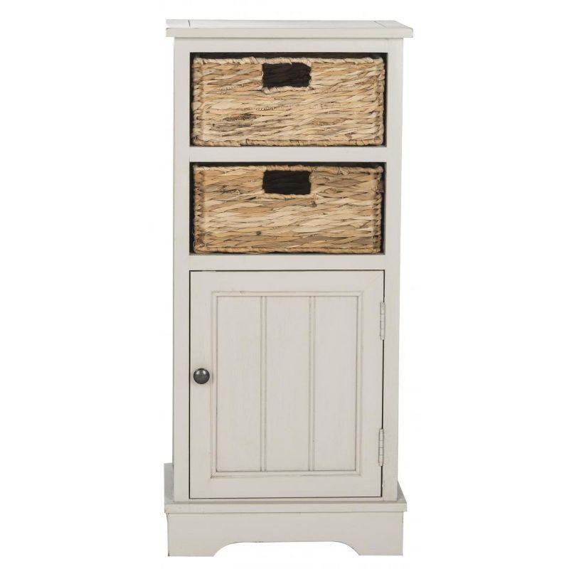 Connery Cabinet - AMH5742 - Vintage Grey - Safavieh Couture