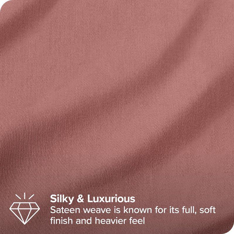 Bare Home 400 Thread Count Sateen Sheet Set
