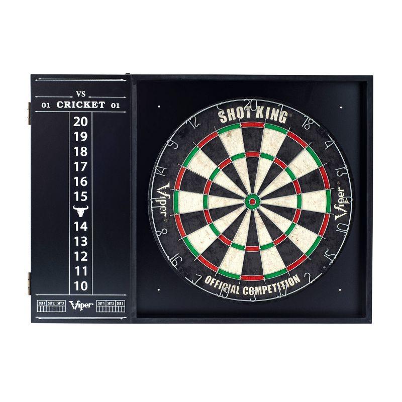 Viper Viper Steadfast Bristle Dartboard and Backboard Set with Darts
