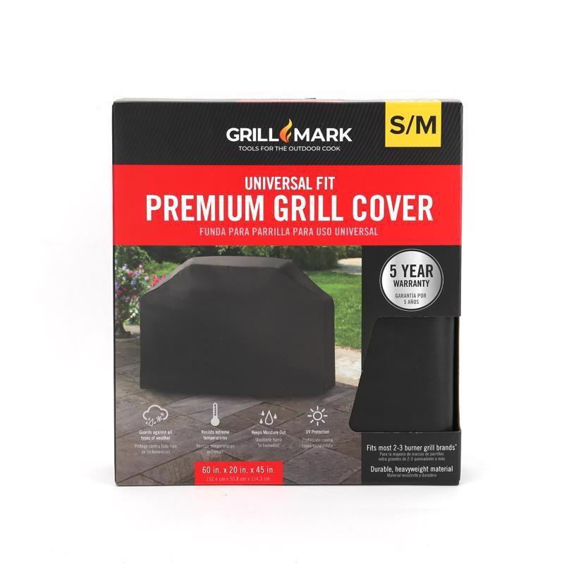 Grill Mark Universal Black Weather-Resistant Grill Cover