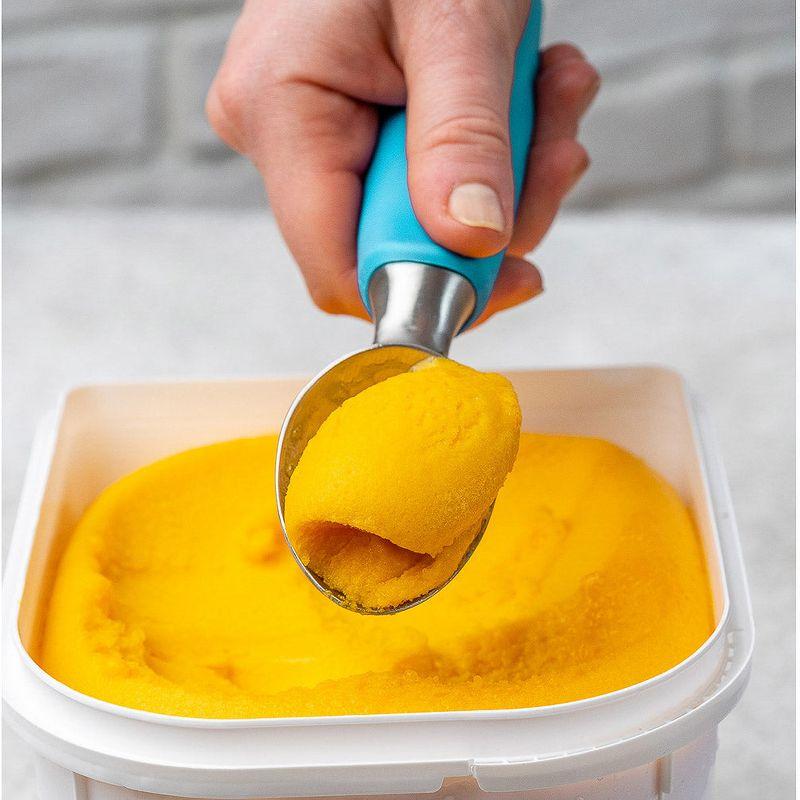 BlauKe Stainless Steel Ice Cream Scoop