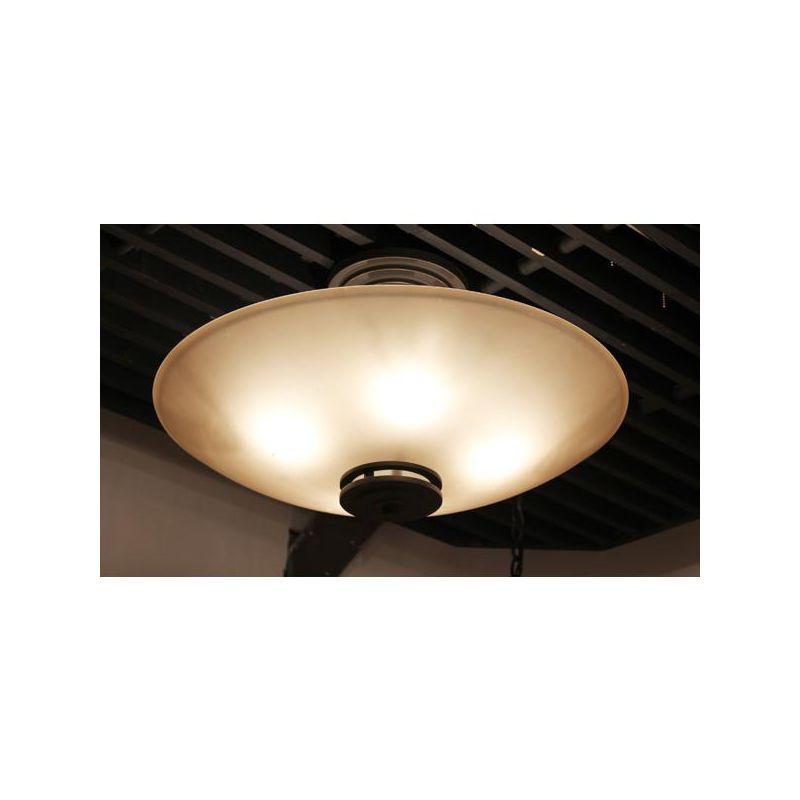 Hendrik Glass Semi Flush Mount