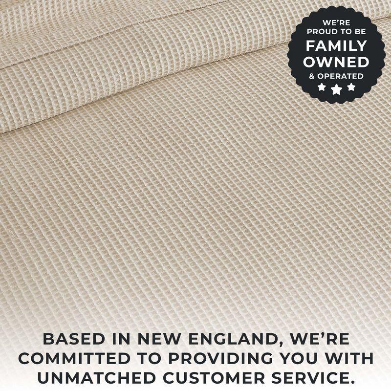100% Cotton Waffle Weave Blanket