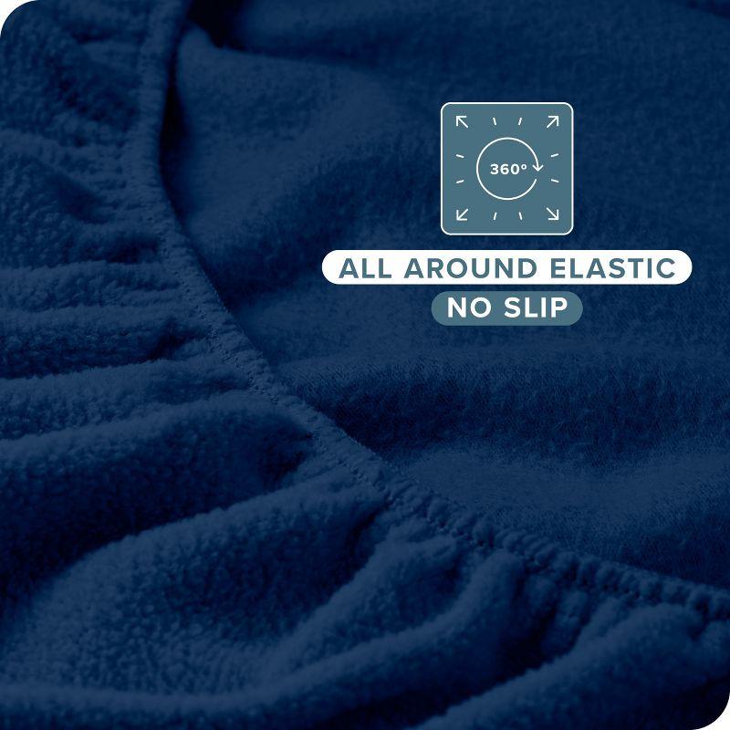 Bare Home Micro Fleece Super Soft Fitted Sheet