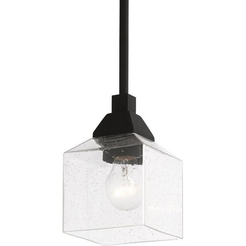 Livex Lighting Aragon 1 - Light Pendant in  Black