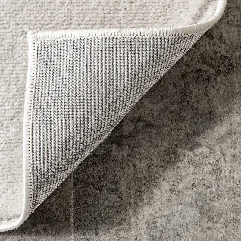 Nuloom Veronica Geometric 9x12 Indoor Area Rug for Living Room Bedroom Dining Room Kitchen, Beige/Ivory