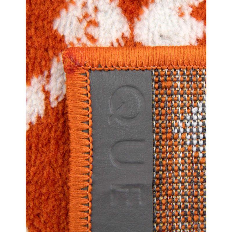 Unique Loom 5' 1 x 8' 0 Rectangle Moroccan Trellis Orange Area Rug