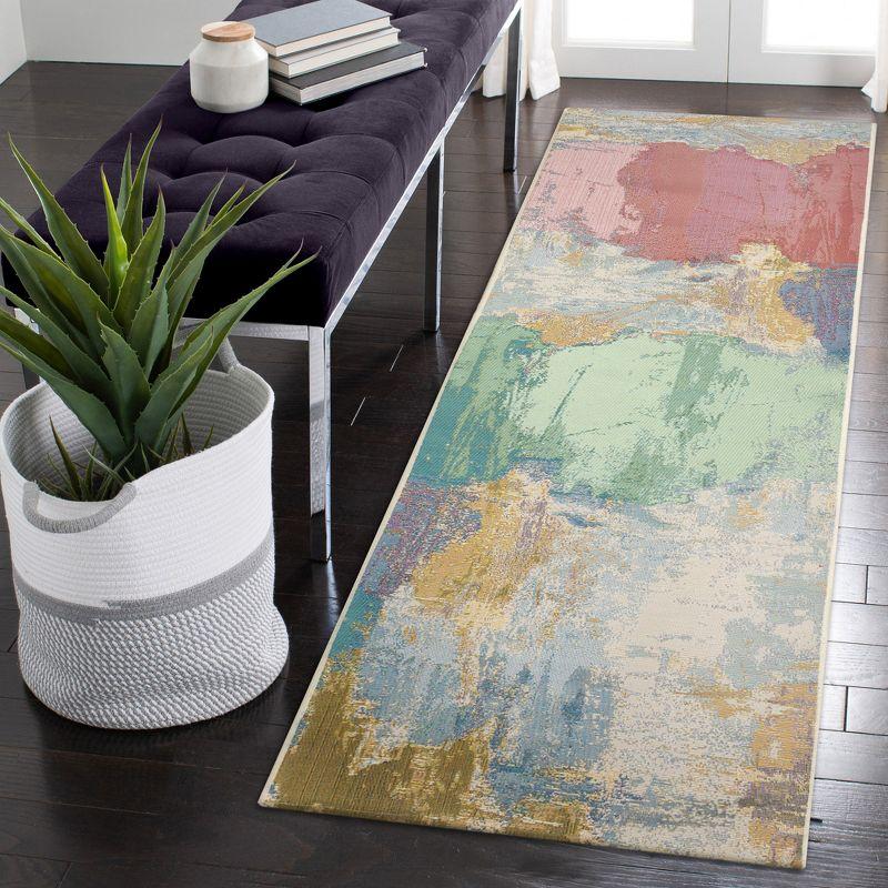 Liora Manne Marina Abstract Indoor/Outdoor Rug..