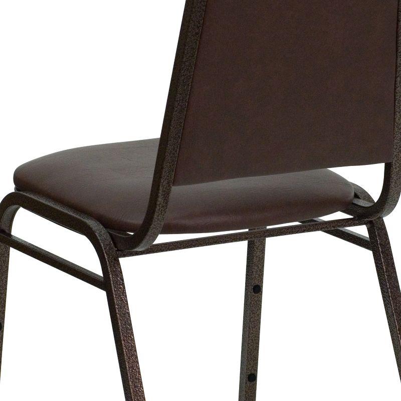 Amaya Trapezoidal Back Stacking Banquet Chair with 1.5" Thick Seat