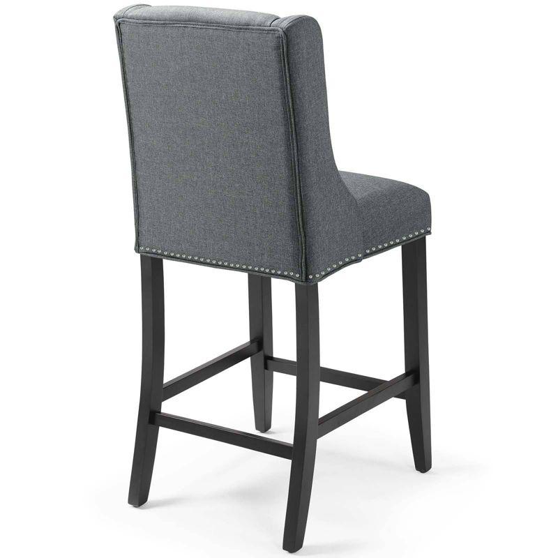 Baron Upholstered Fabric Bar Stool by Modway