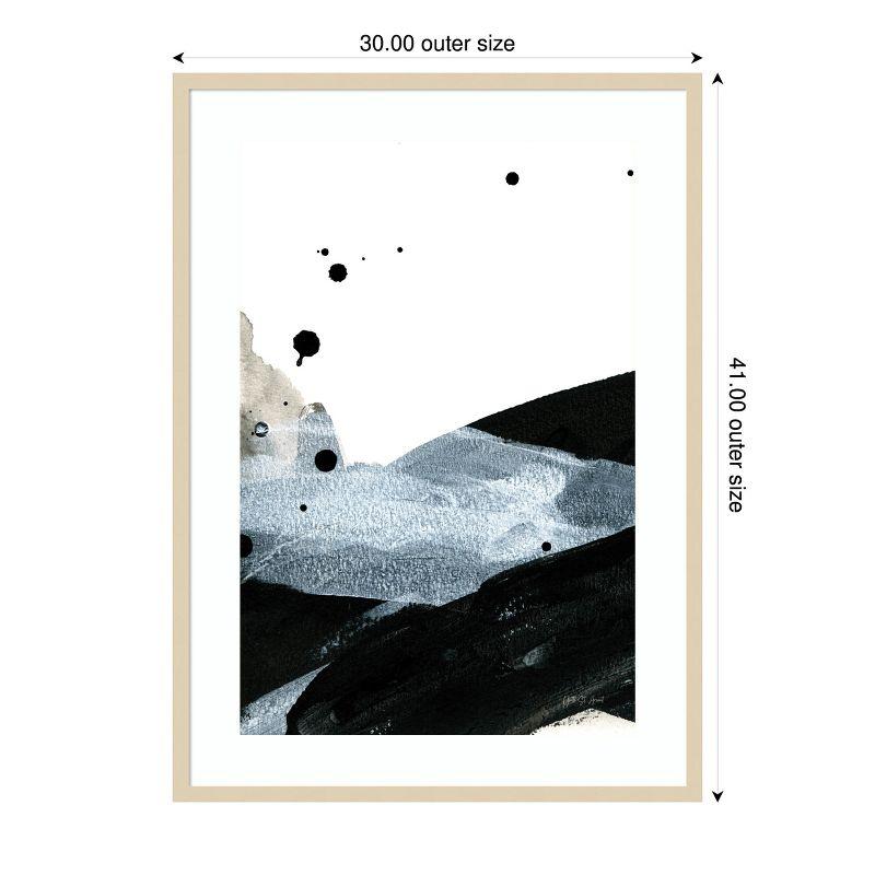 Amanti Art Gradient Movement I by Yvette St. Amant Wood Framed Wall Art Print 30 x 41